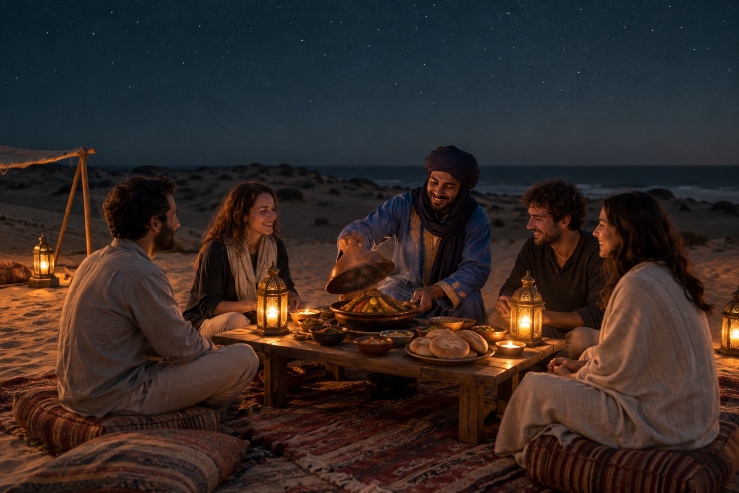 Moroccan Dinner under the Stars